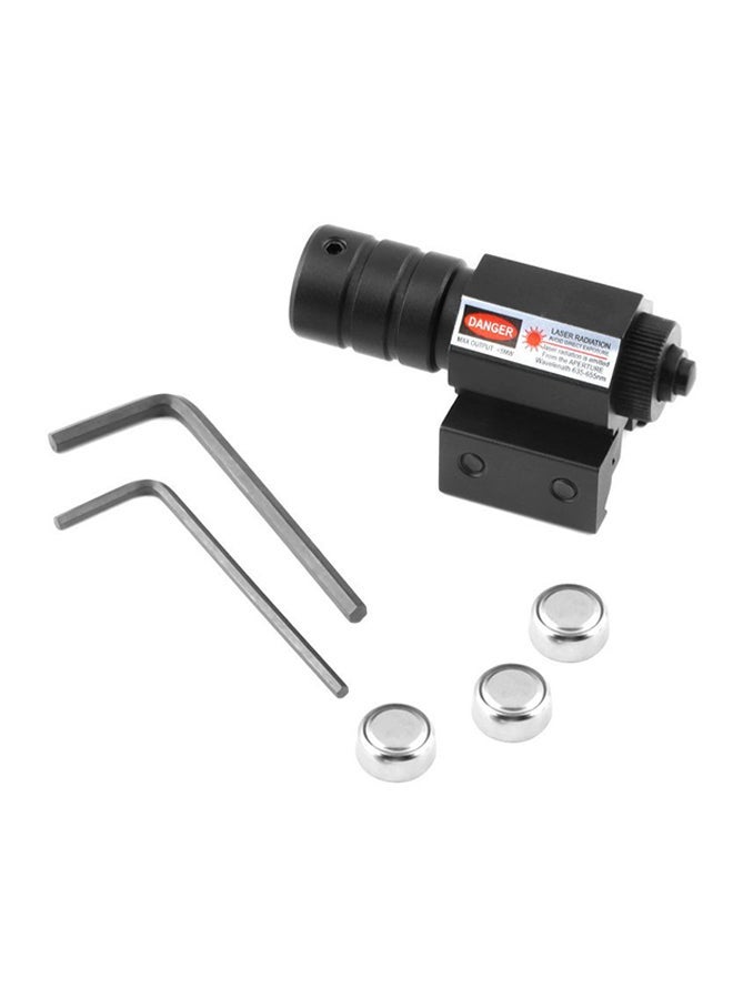 OUTAD Red Laser Beam Dot Sight Scope With Mount - Image 1