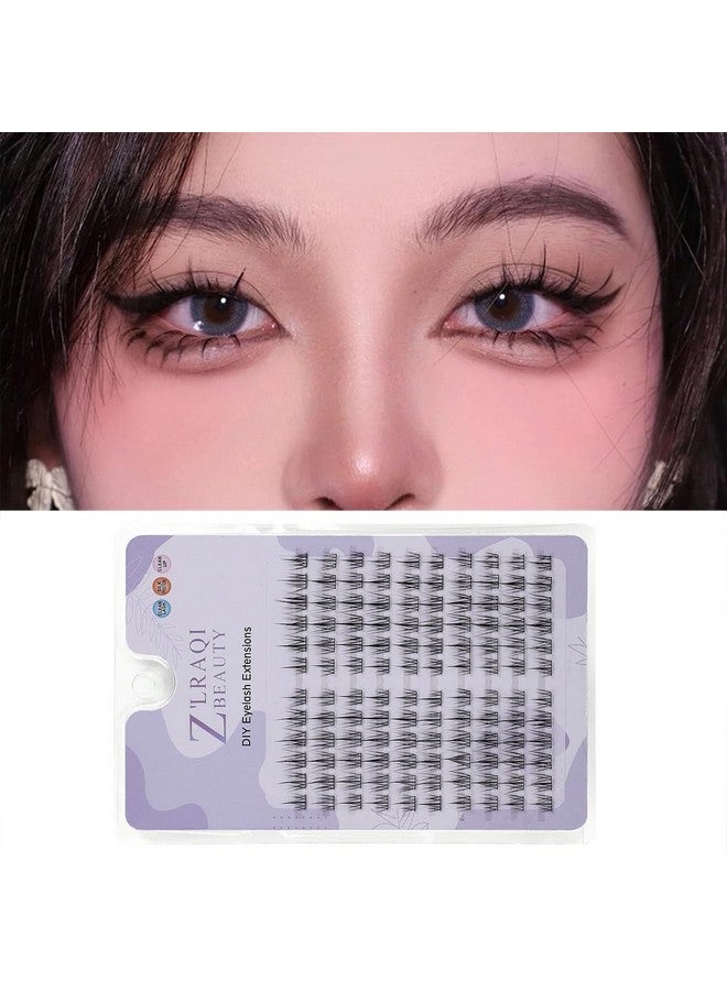 maycreate ® 120Pcs Lash Clusters Diy Eyelash Extensions For Women, Cluster Lashes Wispy False Eyelashes 9-11Mm Mixed, Natural Long Individual Flare Lashes Cluster False Eyelashes - Image 1