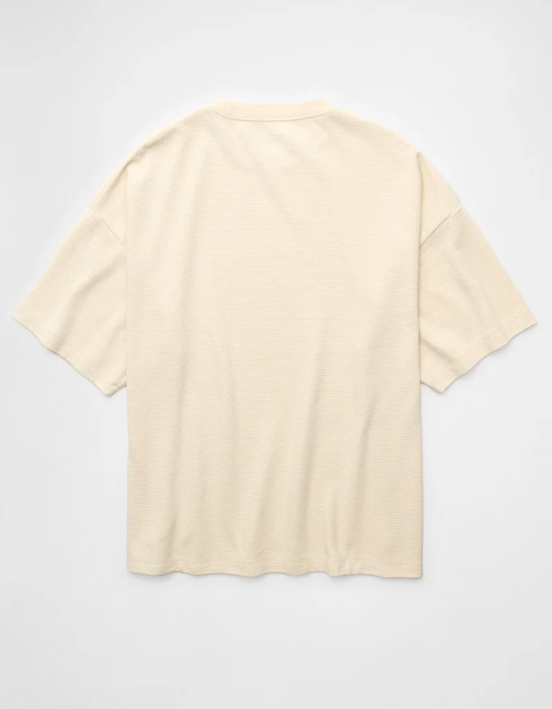 American Eagle  AE Relaxed Ribbed Jersey T-Shirt for Men | Best Price UAE