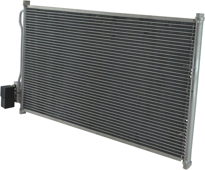 TRQ AC Condenser for 1998-2004 Ford Mustang V6 3.8L & V8 4.6L SOHC - Image 3