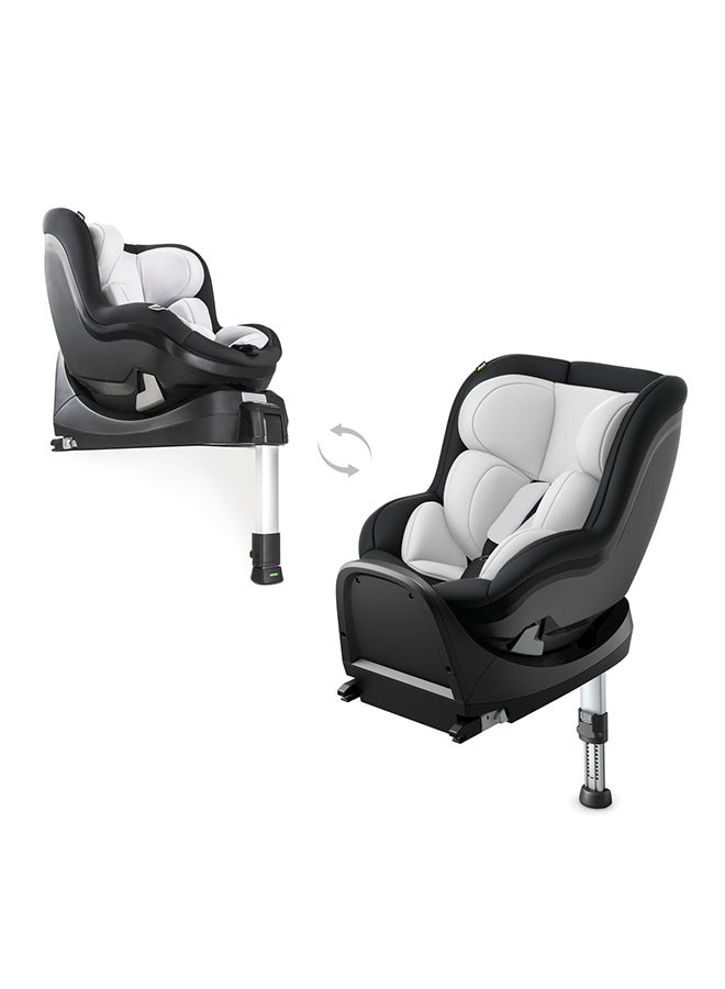 hauck Ipro Kids Set Car Seats, Plus Base, Isize, Rear - Facing From 40 - 105Cm Body Size, Forward - Facing From 76Cm Body Size, 0M To 4Y - Lunar - Image 2