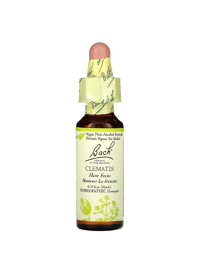 Bach, Original Flower Remedies, Clematis, 0.35 fl oz (10 ml) - Image 3