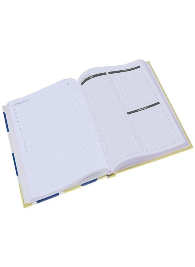 COI A4 240-Page Hardbound Diary | 70 GSM Bleed-Resistant Paper | Daily Planner, Meeting Agenda & Task Organizer | Professional Business Journal for Men & Wome - Image 4