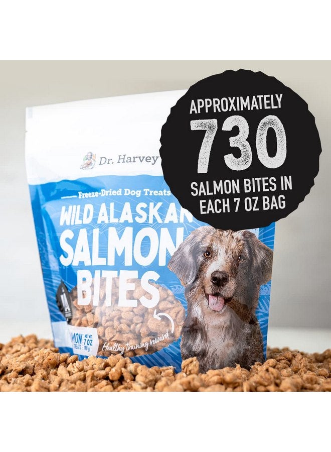 Dr. Harvey's Wild Alaskan Salmon Bites Freeze Dried Dog Training Treats with Salmon Meat for Dogs, 7 Ounces - Image 4