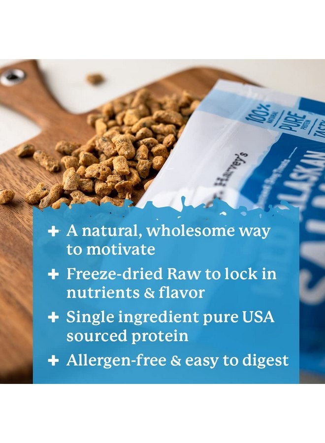 Dr. Harvey's Wild Alaskan Salmon Bites Freeze Dried Dog Training Treats with Salmon Meat for Dogs, 7 Ounces - Image 5