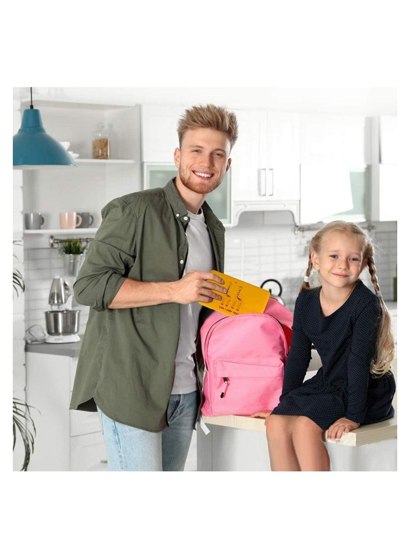 Y&D KASTWAVE 1 Pack Face Protector Storage Box, Portable Case Organizer Keeper Folder Containers, for Container Clip, Dustproof Box Pollution Prevention (Yellow) - Image 4