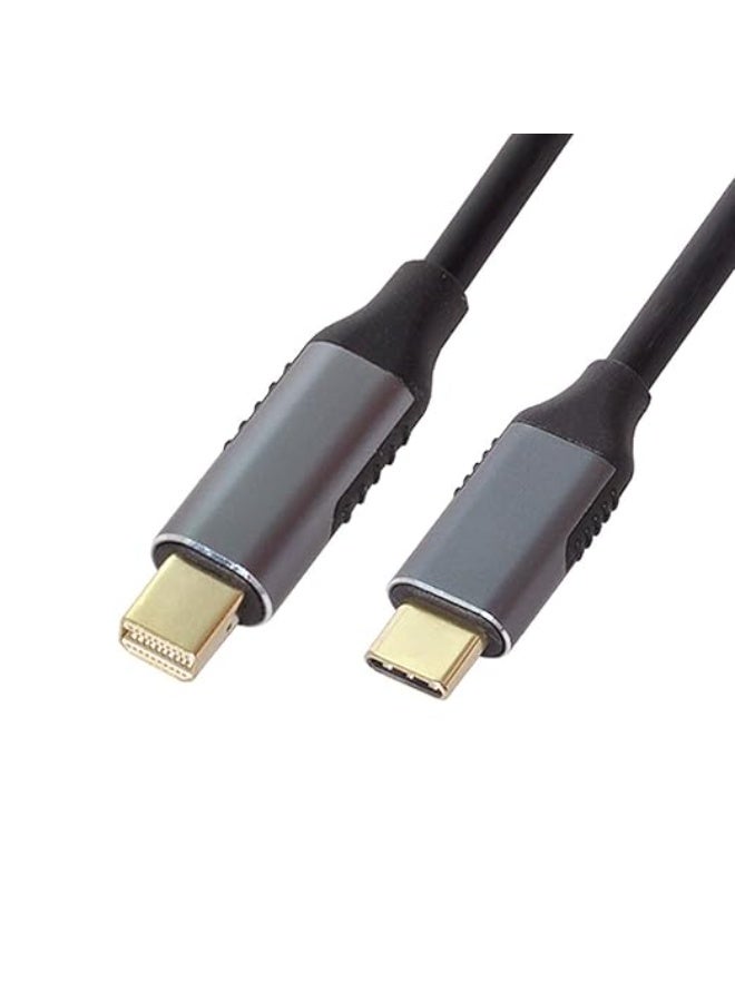USB-C to Mini DisplayPort Cable – 4K UHD Video Adapter, 1.8m Durable Cable for Laptops and Monitors - Image 1