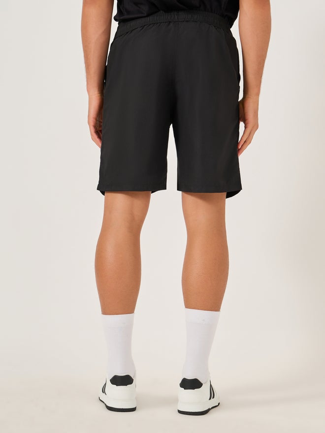 Styli Solid Knee Length Shorts with Drawstring - Image 4