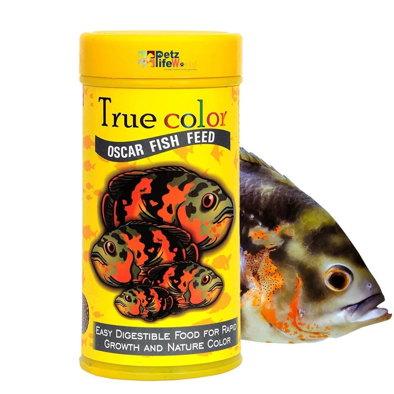 VAYINATO True Color Oscar Easy Digestible Fish Food,100G For Rapid Growth&Nature Color - Image 1