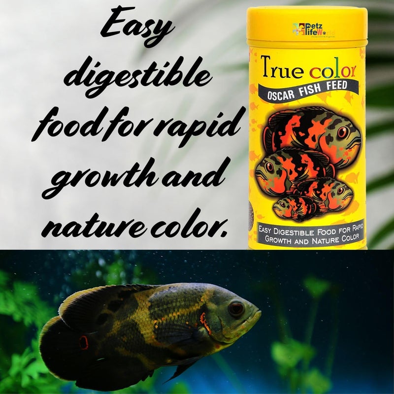 VAYINATO True Color Oscar Easy Digestible Fish Food,100G For Rapid Growth&Nature Color - Image 5