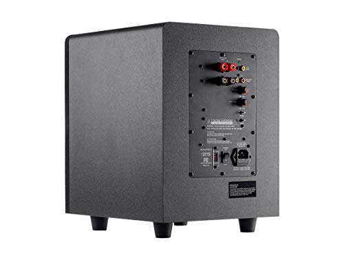 Monoprice Premium Select Subwoofer - 8-Inch Woofer, 200 Watt, 4 Ohm Nominal Impedance, Auto On/Off, Black - Image 5