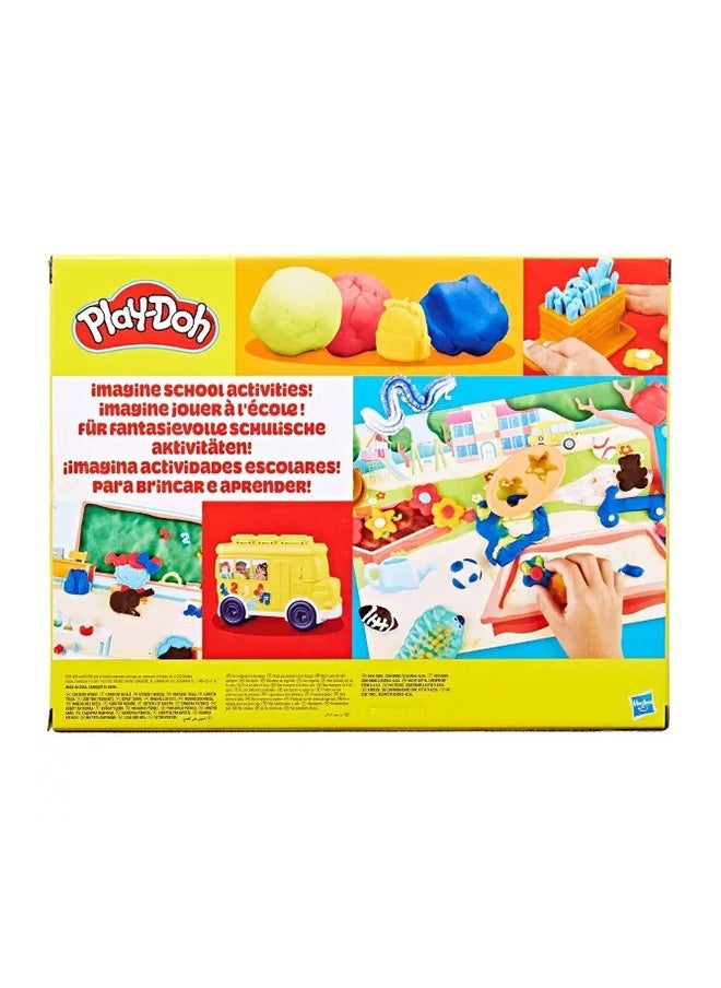 Play-Doh Play-Doh Hair Stylin' Salon Playset with 6 Cans, Pretend Play Toys for Girls and Boys Ages 3 and Up  - Image 2