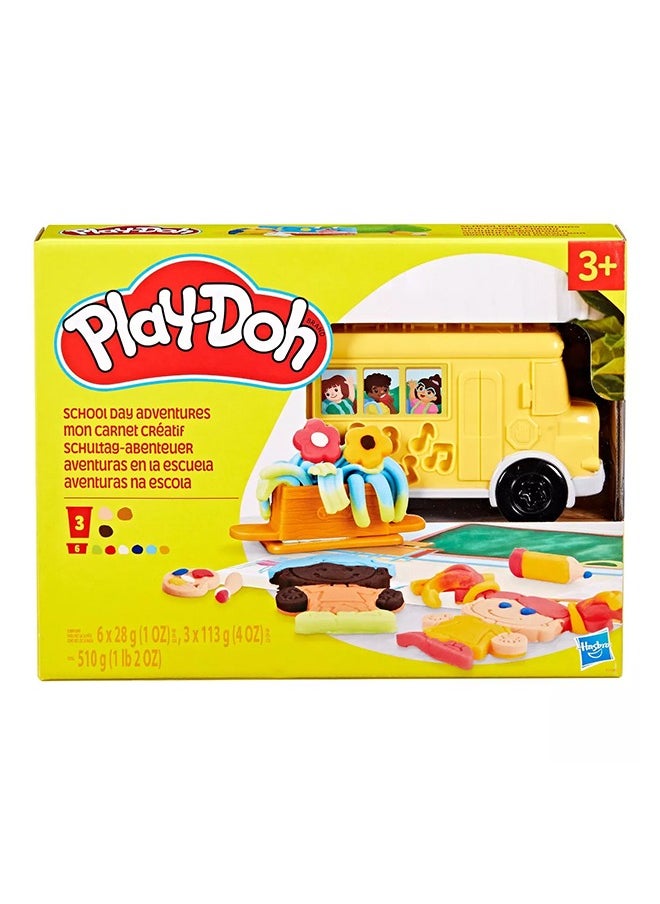 Play-Doh Play-Doh Hair Stylin' Salon Playset with 6 Cans, Pretend Play Toys for Girls and Boys Ages 3 and Up  - Image 1