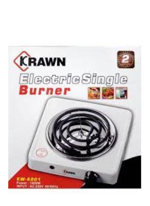 Crown electric stove with single burner
