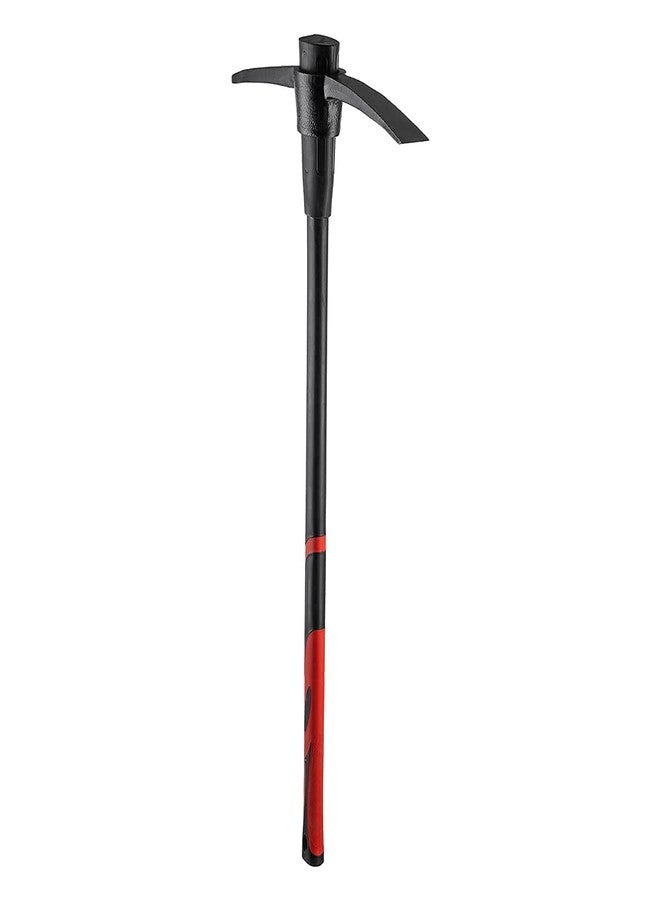 INTERTOOL Pick Axe, Heavy Duty Digging Mattock, Cultivate Garden, Loosen Soil, Adze Hoe, Shock Absorbing Fiberglass Max Grip Handle, 36" HT08-0305 - Image 5