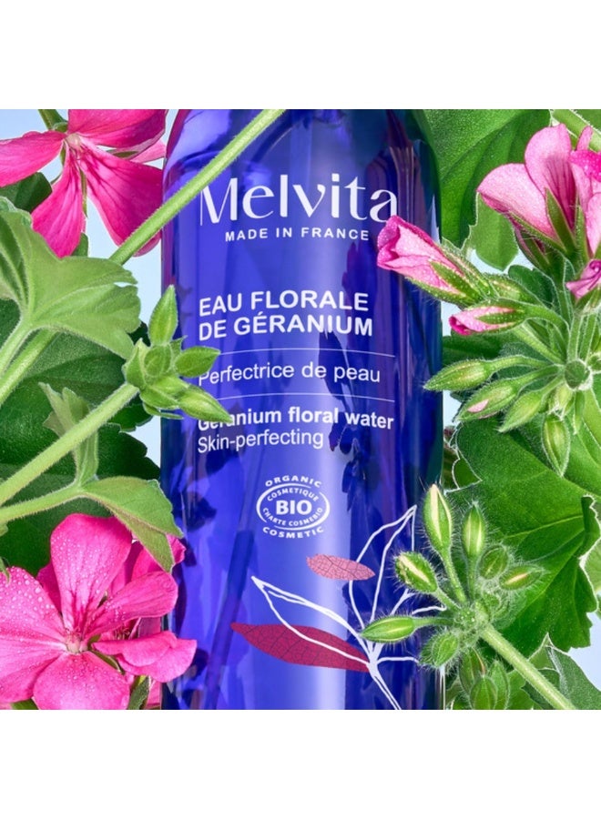 Melvita Organic Geranium Floral Water Spray Bottle 200 ml - Image 2