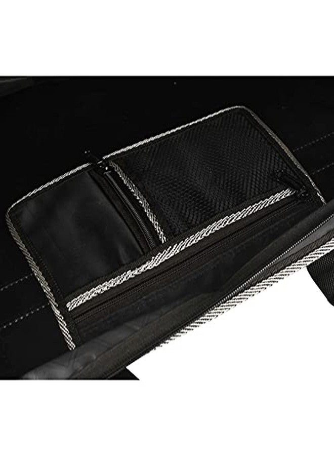 WORLDONE A3 (Bigger Size) | Faux Leather (PP) Portfolio Bag (50.5 * 35.5 cm) (Approx Double The Size of photocopy Paper Size) | for Artists, Architects, Designers | Black Color (Pack of 1) - Image 2