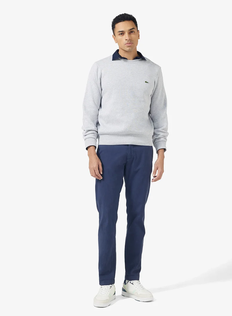 LACOSTE Brushed Fleece Sweatshirt