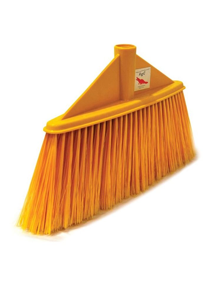 AKC V Shape Soft Broom with Metallic Handle 30 x 6 cm - Image 1