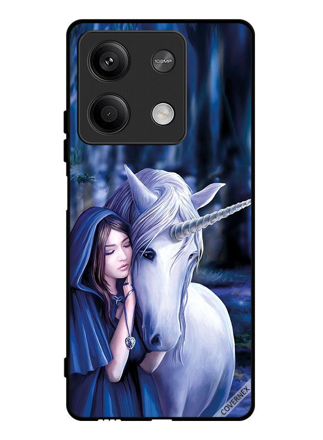 Covernex Protective Case Cover For Xiaomi Redmi Note 13 Girl Love Unicorn - Image 1