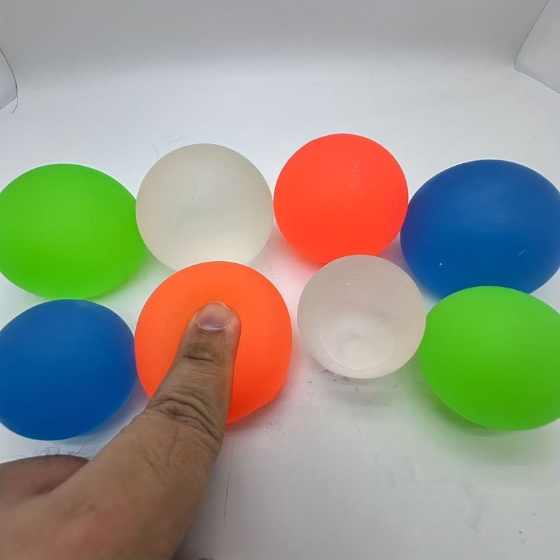 Mini Size Spatial Shape Sphere Squeeze Toy Solid Color Soft Slow Rebound Fun - Image 4