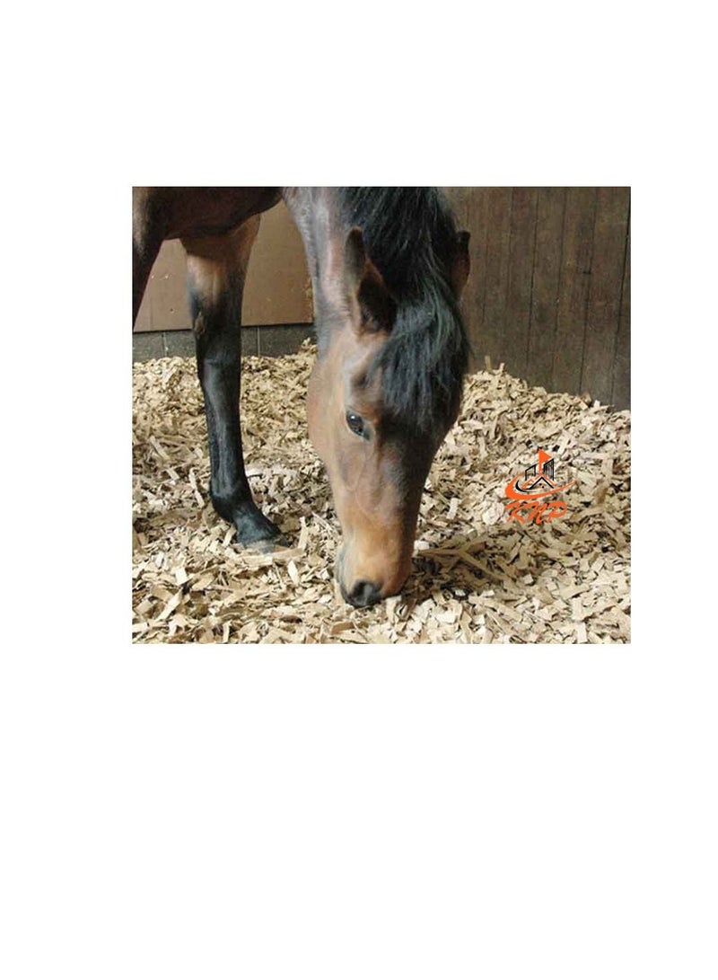 KNP Pine Flakes or Shavings Horse Bedding 14KG 10 bags  - Image 2