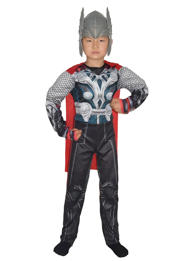 Little Surprise Box,Hammer Superhero ,Kids Halloween Costume Fancy Dress Up-4-6Y