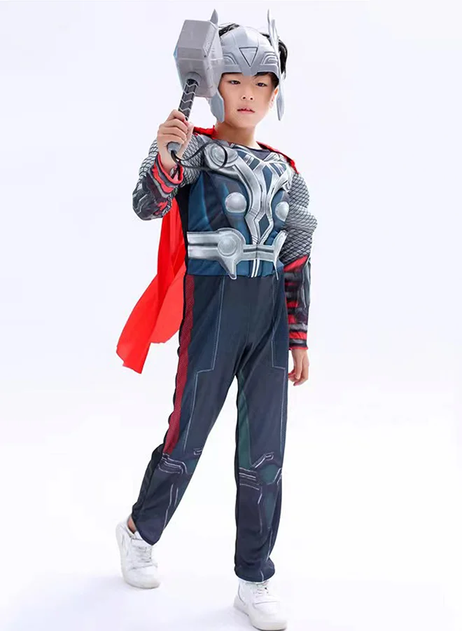 LITTLE SURPRISE BOX Little Surprise Box,Hammer Superhero ,Kids Halloween Costume Fancy Dress Up-4-6Y