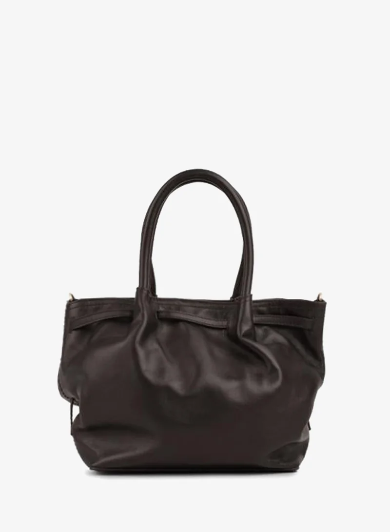 Language Brown Women's Selora Mini Tote for Women | Best Price UAE