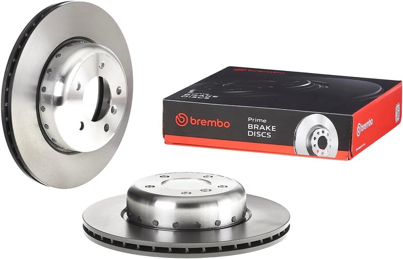 Brembo بريمبو 09.C402.13 قرص فرامل أمامي مهوى مركب من قطعتين مطلي بالأشعة فوق البنفسجية - Image 1