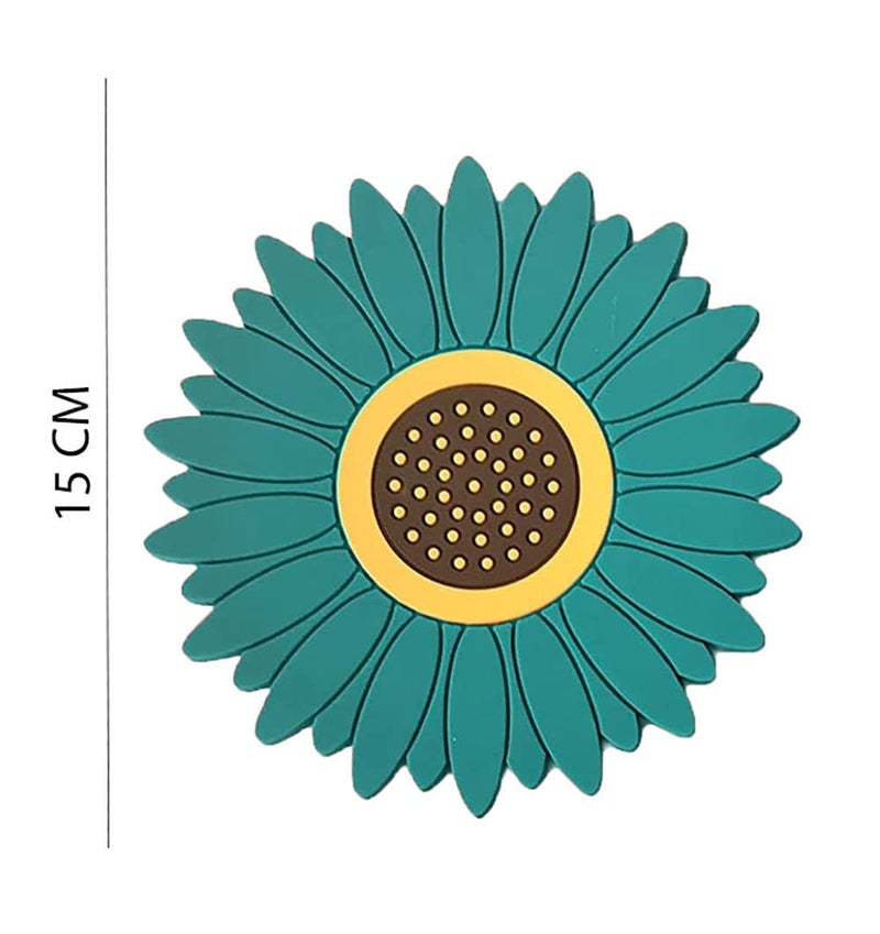 P-Plus International Non-Slip Silicone Trivets & Pot Holders - Multi-Purpose & Versatile Trivet Mats & Drink Coasters (Set of 6, Random Color) - Image 2