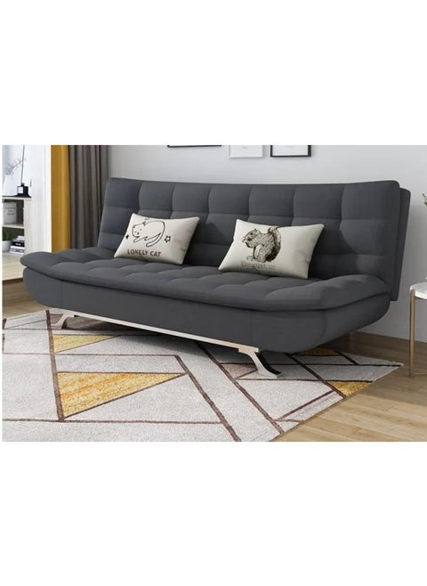 Convertible Comfort Sofa Beds for Any Room Effortless Style Multi-Functional Furniture (Charcoal Grey)