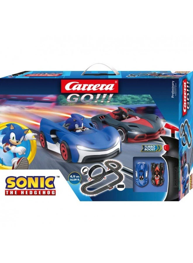 Carrera اذهب!!! سونيك القنفذ مجموعة سباق سيارات سونيك سبيد ستار ضد شادو دارك ريبير (1:43) - Image 1