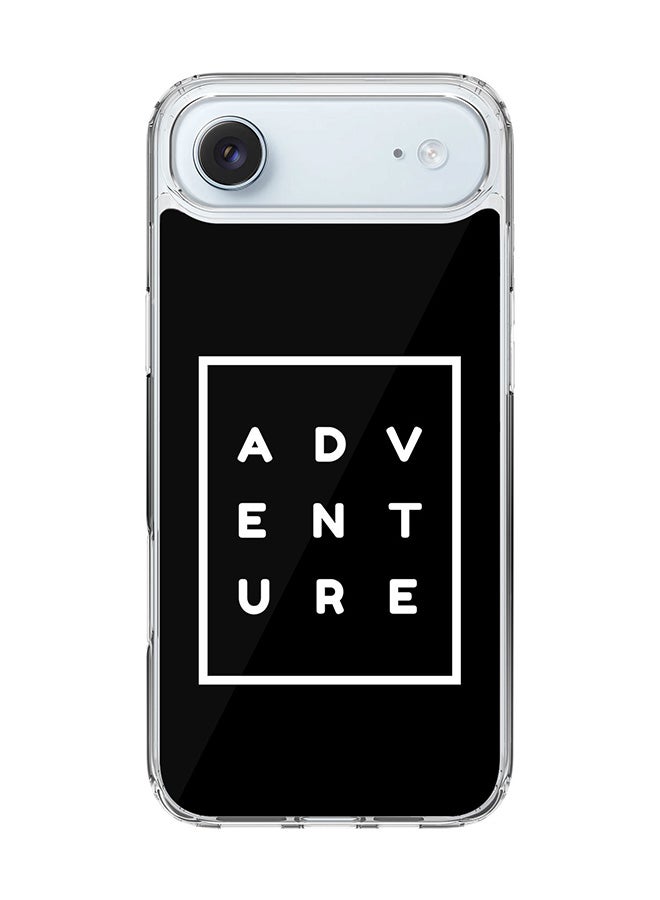 Stylizedd Classic Clear MagSafe Case for iPhone 17 Air , Hybrid Soft Case Flexible Edges Anti Drop TPU PC Gel Thin Transparent Cover [ Designed for iPhone 17 Air ] - Adventure