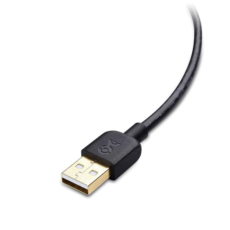 CableMatters USB to Serial Adapter Male to Male Cable - 3ft, RS232 to USB2.0, USB to DB9 Cable, Supports Windows 11/10/8/7/Vista/XP, macOS 11.0 or Later, Black - Image 3