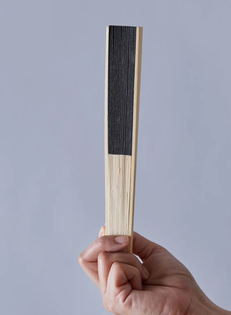 AURORA Black Hand Fan