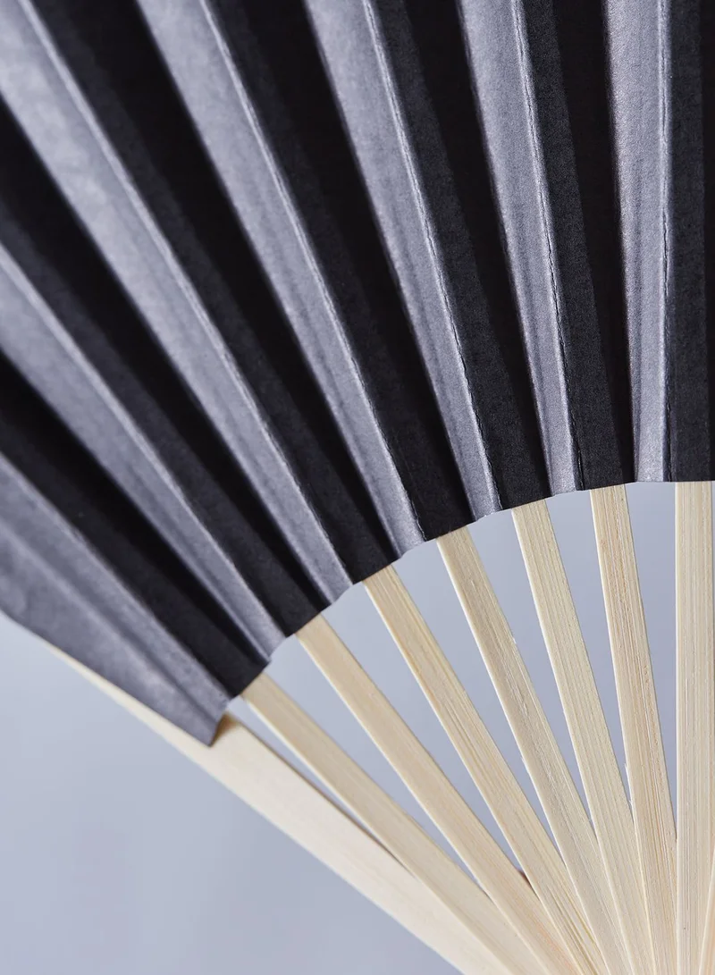 AURORA Black Hand Fan
