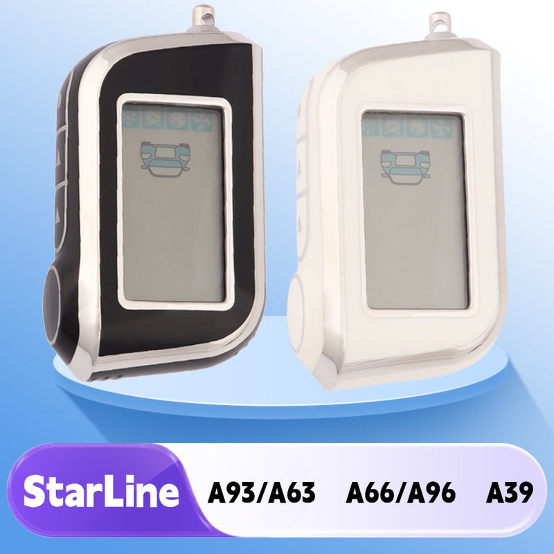 Russian Starline A93 Remote Two-Way Alarm Tpu Car Key Bag Remote Control Protective Cover Shell Buckle - Image 2