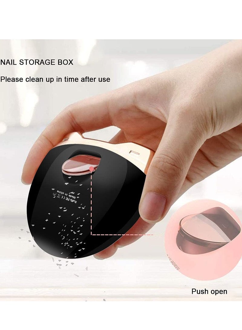 SOLARAE Electric Nail Clipper Baby Nail Trimmer Electric Nail Files Safe Automatic Nail File Quickly Trim for Newborn Infant Toddler Kids - Image 3