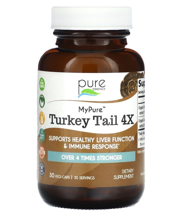 MyPure Turkey Tail 4X 30 Vegi-Caps