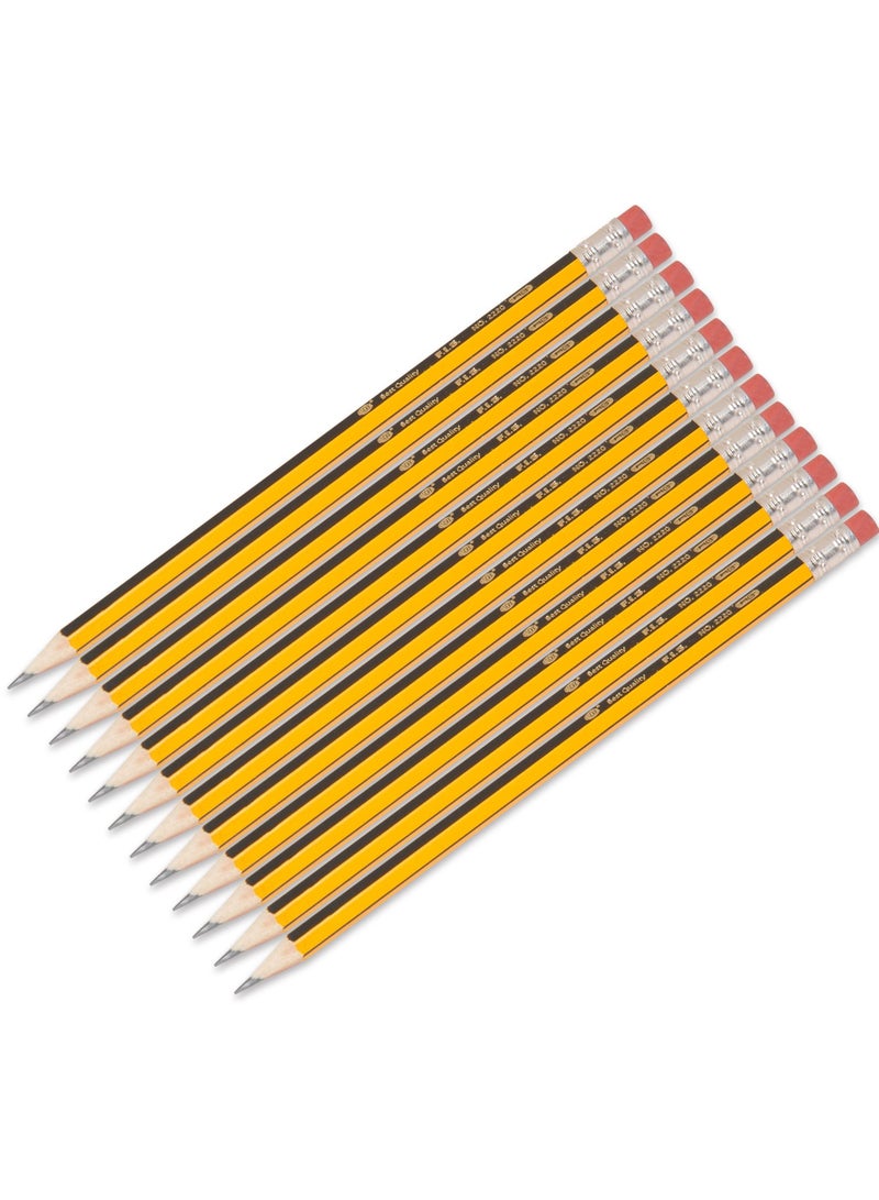 FIS 72 قلم رصاص FIS HB مع ممحاة 12 قلم رصاص × 6 - FSPE2220HB - Image 1