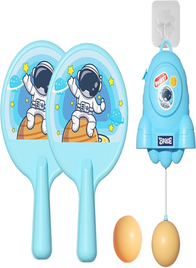 ShopBridge Portable Pong Paddle Set,Table Tennis Trainer Hangings Set | Adjustable Table Tennis Parent-Child Interactive Game Toy for Friends Family Chidren Best Gift - Image 2