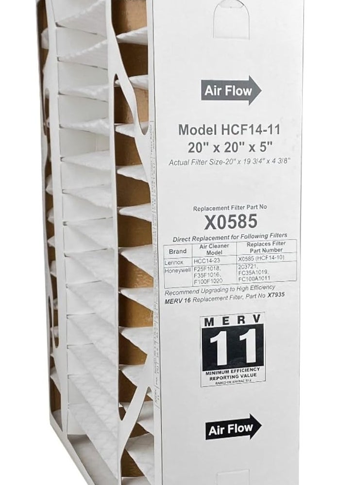 Lennox Model X0585 Air Cleaner Filter Media - 20 x 20 x 5 - Image 3