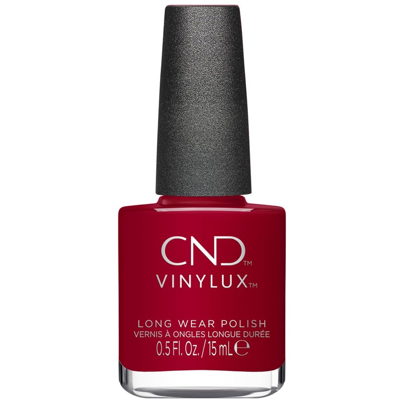 CND Vinylux Longwear Red Nail Polish, Gel-like Shine & Chip Resistant Color, Wildfire, 0.5 fl. oz - Image 1