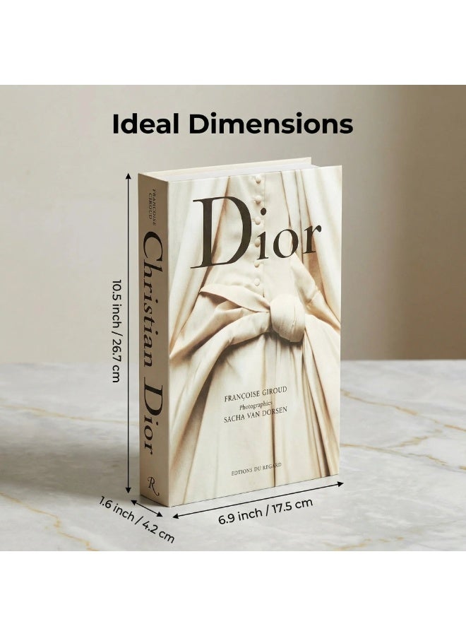 NIBEMINENT 5 Pcs Decorative Faux Books for Home Decor – Modern Fake Books for Coffee Table, Bookshelf & Bedroom, Stacked Book Set for Aesthetic Decor - Image 2