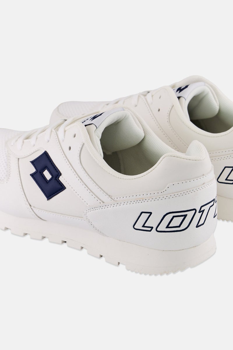 LOTTO Men Lace Up Outdoor Shoes, White Best Price Qatar Doha