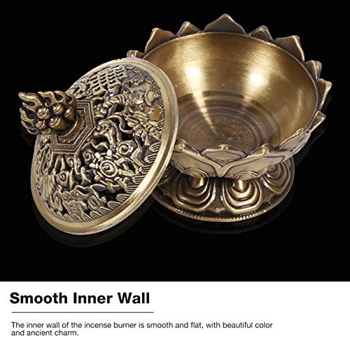Eboxer 2 Colors Incense Incense Holder, Elegant Decoration for Home (Bronze) - Image 4