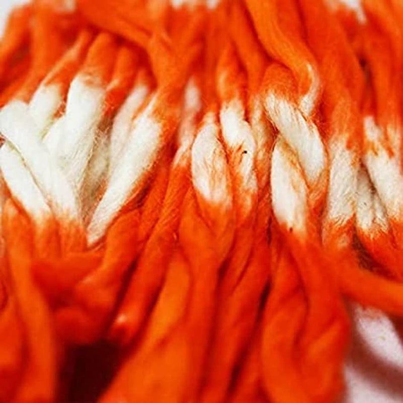 Magic Providers Magic Providers Raw Cotton HandMade Kesar Tip Long Wicks Pack of 150 Pieces Arti Navratri Special in Red Lambi Diya Batti Jyot Batti Jot Wick Deepam Vattulu Pooja Articles Puja Aarti Rui  - Image 2