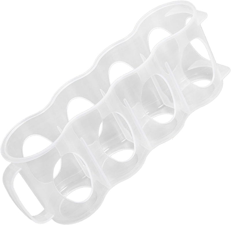 Space Saving Cans Organizer Hand Pulled 4 Tier Refrigerator Storage Box Sliding Rack for Beer Soda Cans Plastic Beverage Dispenser Large Capacity Fridge Organizer - Image 4