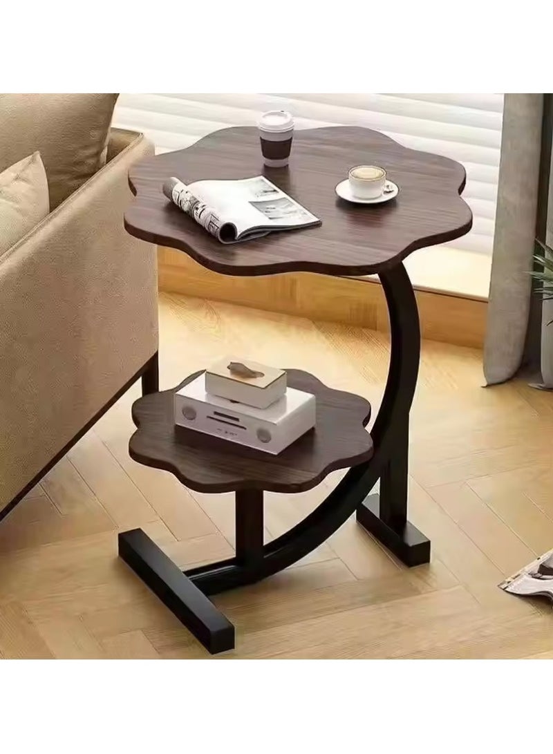DubaiGallery Light luxury movable mini small table round coffee table for small apartments - Image 1
